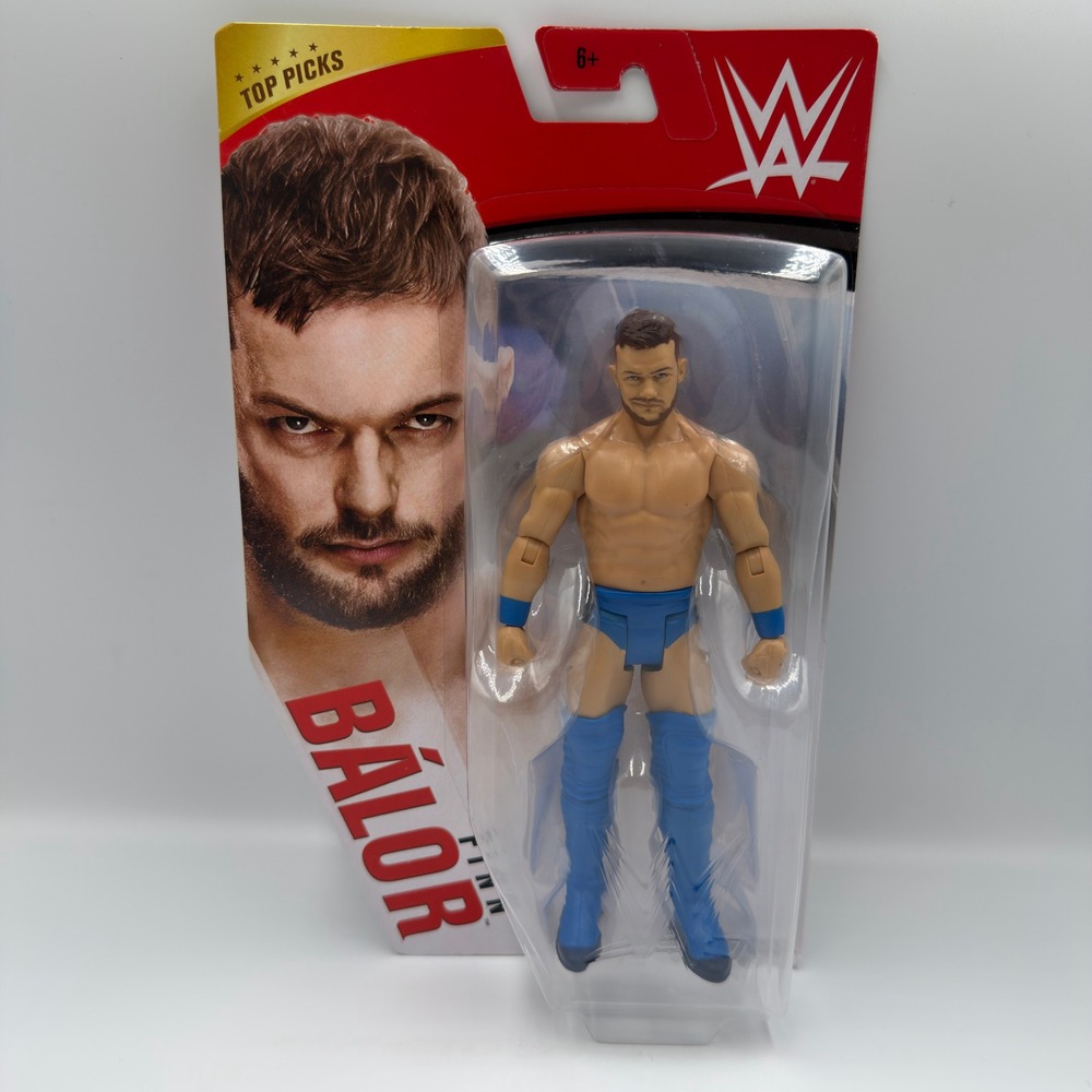 Mattel WWE Top Picks Finn Balor Action Figure Blue Gear GFT58 2019 New